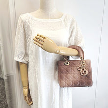 画像をギャラリービューアに読み込む, Christian Dior<br >LADY DIOR ABCDIOR スモールバッグ