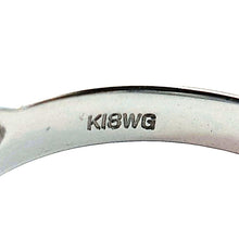 画像をギャラリービューアに読み込む, K18WG<br />ダイヤモンドハートリング