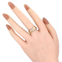 画像をギャラリービューアに読み込む, K18/Pt900<br />トリニティリング