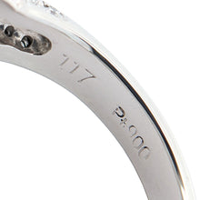 画像をギャラリービューアに読み込む, Pt900<br />ダイヤモンドジオメトリーリング