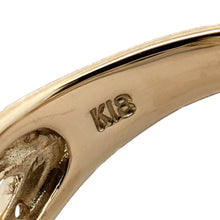 画像をギャラリービューアに読み込む, K18<br />ダイヤモンドクローバーリング