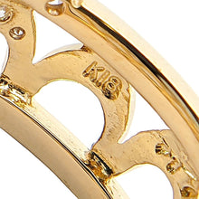 画像をギャラリービューアに読み込む, K18<br />ダイヤモンドレースリング