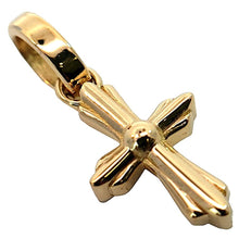 画像をギャラリービューアに読み込む, K18<br />ダイヤモンドクロスペンダント