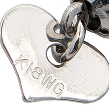 画像をギャラリービューアに読み込む, K18WG<br />ダイヤモンド ネックレス