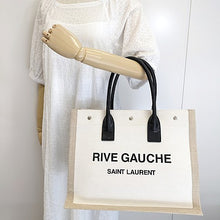 画像をギャラリービューアに読み込む, SAINT LAURENT<br >リヴゴーシュトートバッグ スモール