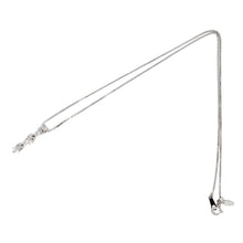 画像をギャラリービューアに読み込む, Pt900/Pt850<br />ダイヤモンドスウィングネックレス