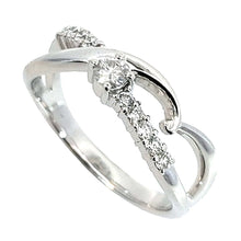 画像をギャラリービューアに読み込む, K18WG<br />ダイヤモンドリング