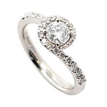 画像をギャラリービューアに読み込む, Pt900<br />ダイヤモンドリング
