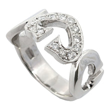 画像をギャラリービューアに読み込む, Pt900<br />ダイヤモンドリング