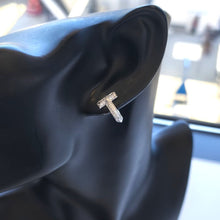 画像をギャラリービューアに読み込む, Tiffany&Co.<br />Tワン ハギー ハーフ パヴェ ダイヤモンド