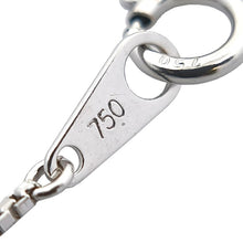 画像をギャラリービューアに読み込む, K18WG/750<br />オレンジサファイア×ダイヤモンド ネックレス