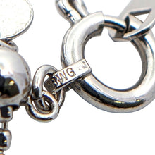 画像をギャラリービューアに読み込む, K18WG<br />ルビー×ダイヤモンド クロスハートネックレス