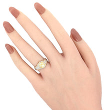 画像をギャラリービューアに読み込む, K18/Pt900<br />ダイヤモンドウォッチリング