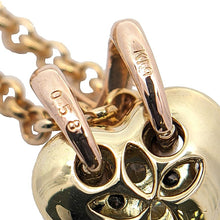 画像をギャラリービューアに読み込む, K18<br />ダイヤモンドハートネックレス