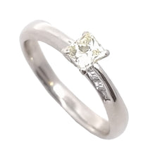 画像をギャラリービューアに読み込む, Pt900<br />ダイヤモンドスクエアリング