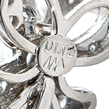 画像をギャラリービューアに読み込む, Pt900<br />ダイヤモンドリボンイヤリング