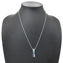 画像をギャラリービューアに読み込む, K18WG<br />サファイア×ブルートパーズ×ダイヤモンド ネックレス