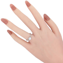 画像をギャラリービューアに読み込む, Pt900<br />ダイヤモンドリング