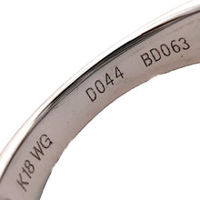 画像をギャラリービューアに読み込む, K18WG<br />ブラックダイヤモンド×ダイヤモンド リング