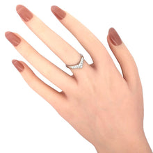 画像をギャラリービューアに読み込む, Pt900<br />ダイヤモンドリング