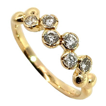 画像をギャラリービューアに読み込む, K18<br />ダイヤモンドリング