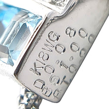 画像をギャラリービューアに読み込む, K18WG<br />サファイア×ブルートパーズ×ダイヤモンド ネックレス