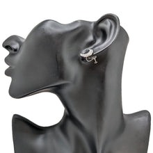 画像をギャラリービューアに読み込む, K18WG&lt;br /&gt;ダイヤモンドムーンイヤリング
