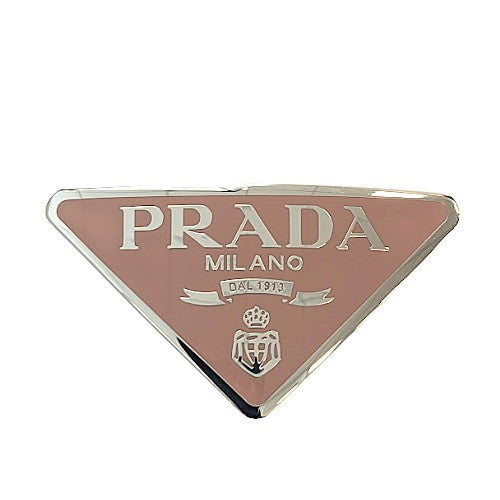 PRADA プラダ　メタルヘアクリップ 直営店☆PRADA メタルヘアクリップ (PRADA/ヘアアクセサリー