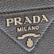 画像をギャラリービューアに読み込む, PRADA&lt;br &gt;レザー ミニハンドバッグ
