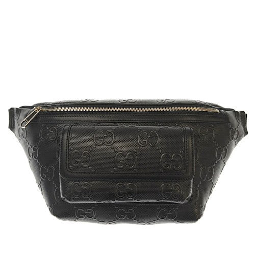 GUCCI<br >GGエンボス ベルトバッグ