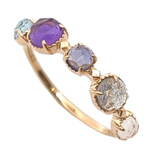 画像をギャラリービューアに読み込む, agete<br />マルチストーンリング
