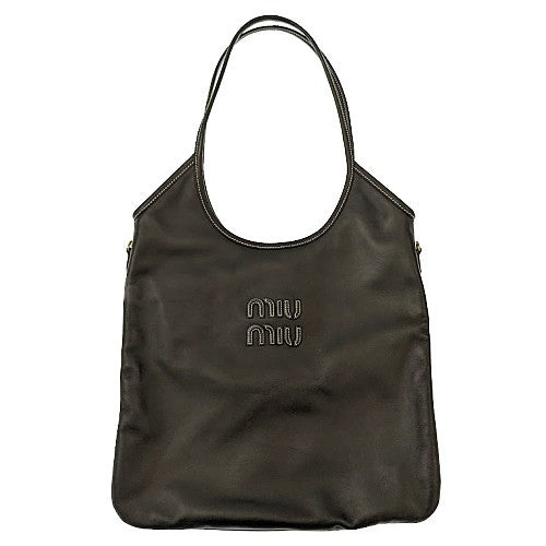25SS購入 極美品 MIU MIU アイビー レザー バッグ ラージ MIU MIU - まー坊様ご専用 25SS購入 極美品 MIU MIU アイビー