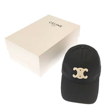 画像をギャラリービューアに読み込む, CELINE<br >トリオンフ ベースボールキャップ
