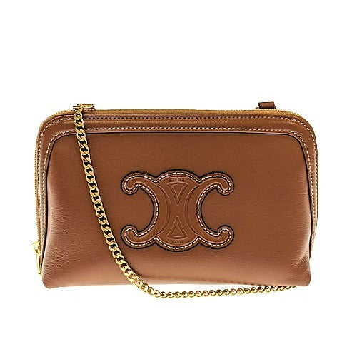 CELINEチェーン付きクラッチ キュイル トリオンフ – REFLETオンライン