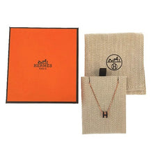 画像をギャラリービューアに読み込む, HERMES<br >ポップH ミニ ネックレス
