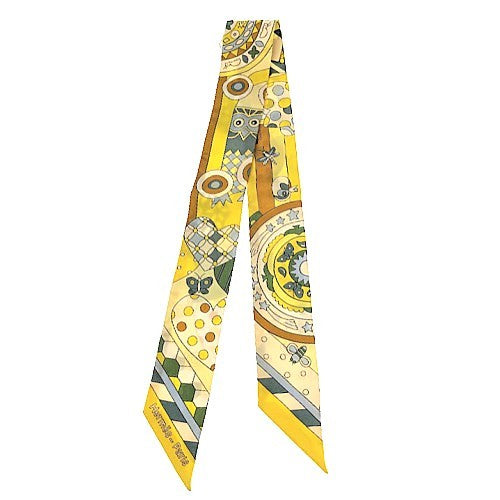 エルメス　HERMES　ツイリー　森のささやき ツイリー 森のささやき ピンク[] Twilly Les Murmures De La foret