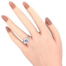 画像をギャラリービューアに読み込む, Pt900&lt;br /&gt;タンザナイト×ダイヤモンド リング

