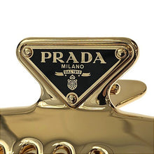 画像をギャラリービューアに読み込む, PRADA&lt;br &gt;メタル ヘアクリップ
