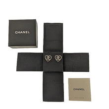 画像をギャラリービューアに読み込む, CHANEL&lt;br &gt;ハート×ココマーク ピアス
