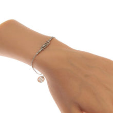画像をギャラリービューアに読み込む, MIUMIU&lt;br &gt;クリスタル ロゴ ブレスレット
