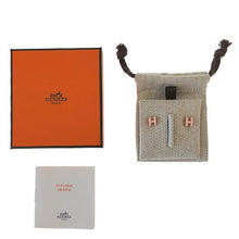 画像をギャラリービューアに読み込む, HERMES<br >ポップH ミニ ピアス
