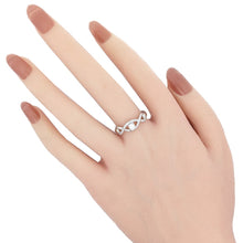 画像をギャラリービューアに読み込む, Pt950&lt;br /&gt;ダイヤモンドツイストリング
