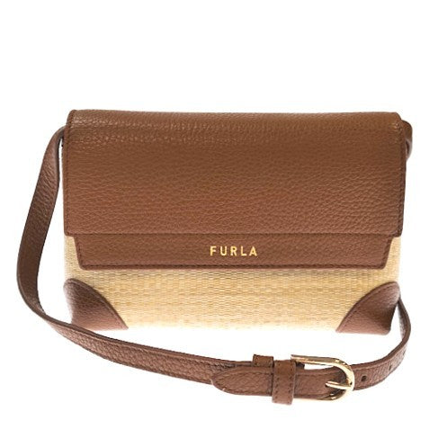 FURLAパイパー ラフィア クロスボディバッグ – REFLETオンラインショップ