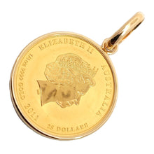 画像をギャラリービューアに読み込む, K18&lt;br /&gt;エリザベス金貨1/4oz
