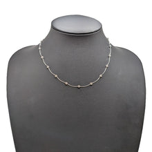 画像をギャラリービューアに読み込む, K18WG<br />ダイヤモンドネックレス
