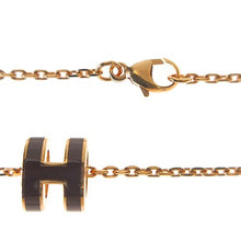 画像をギャラリービューアに読み込む, HERMES<br >ポップH ミニ ネックレス
