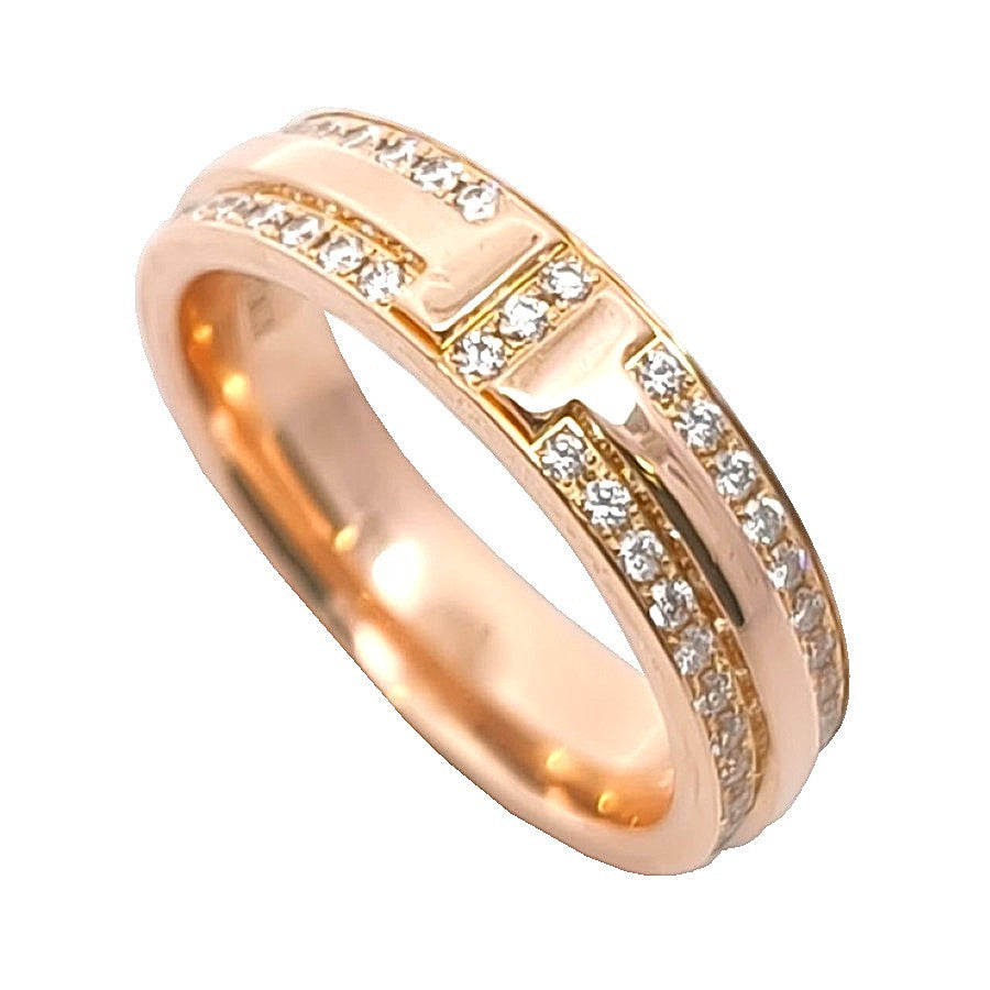 Tiffany&Co.<br />Tナロー パヴェ ダイヤモンド