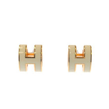 画像をギャラリービューアに読み込む, HERMES<br >ポップH ミニ ピアス
