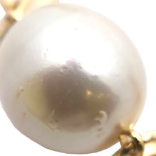 画像をギャラリービューアに読み込む, K18&lt;br /&gt;パールチェーンネックレス
