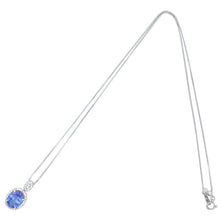 画像をギャラリービューアに読み込む, Pt900/Pt850&lt;br /&gt;タンザナイト×ダイヤモンド ネックレス
